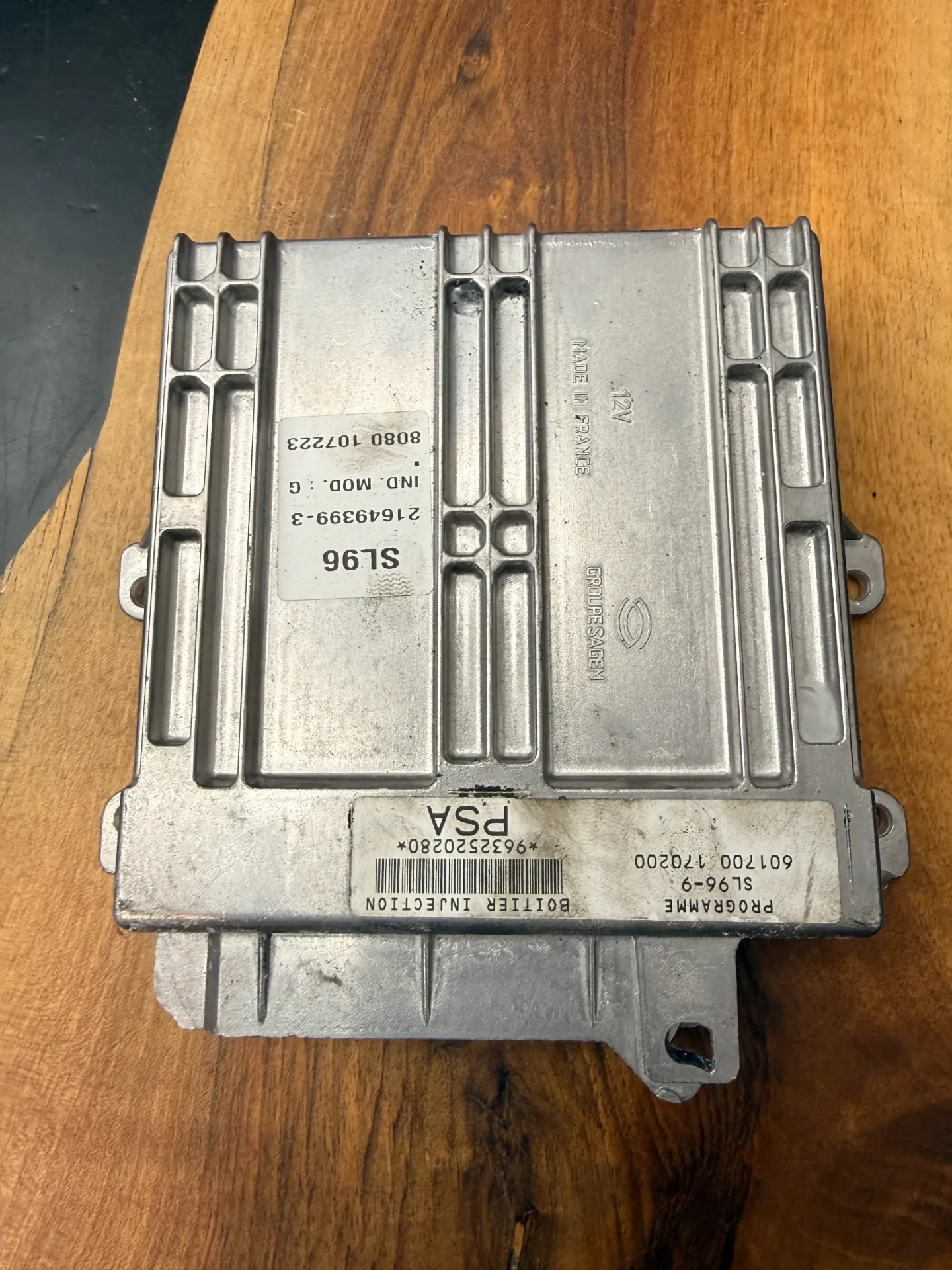 Calculateur Moteur | SL96-9 | 9632520280 | 21649399-3 | IND G